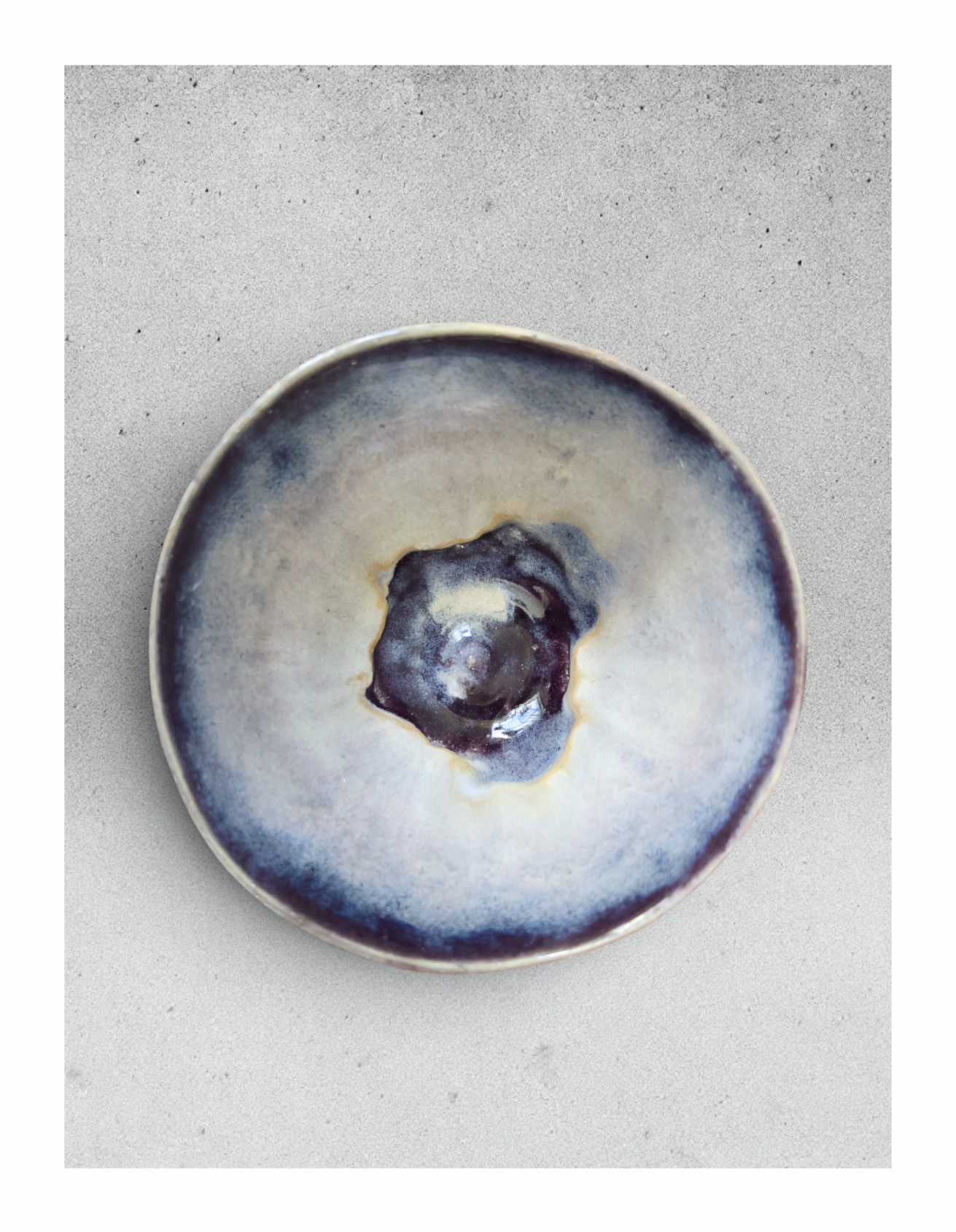 Laxviken at Midwinter — hand-thrown ceramic